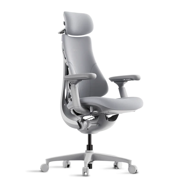 Кресло LiberNovo Omni Dynamic OC1 Space Grey, 48 см, глобальная версия, с подставкой под ноги