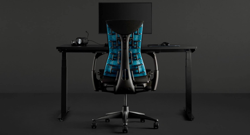 Динамический наклон Herman Miller Embody Gaming