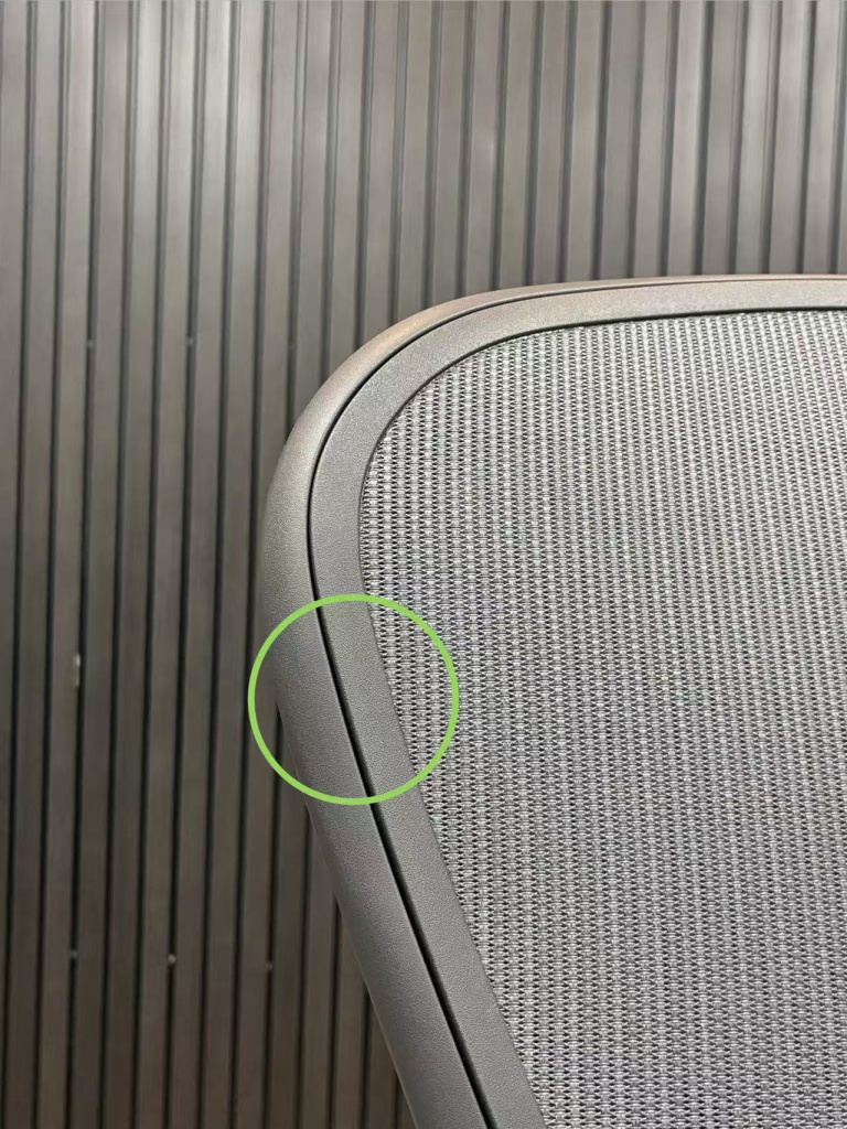 Конструкция сетки кресла Herman Miller Aeron