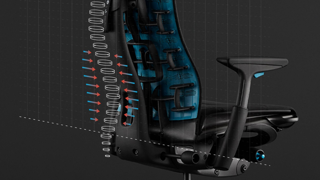Поддержка поясницы Herman Miller Embody Gaming