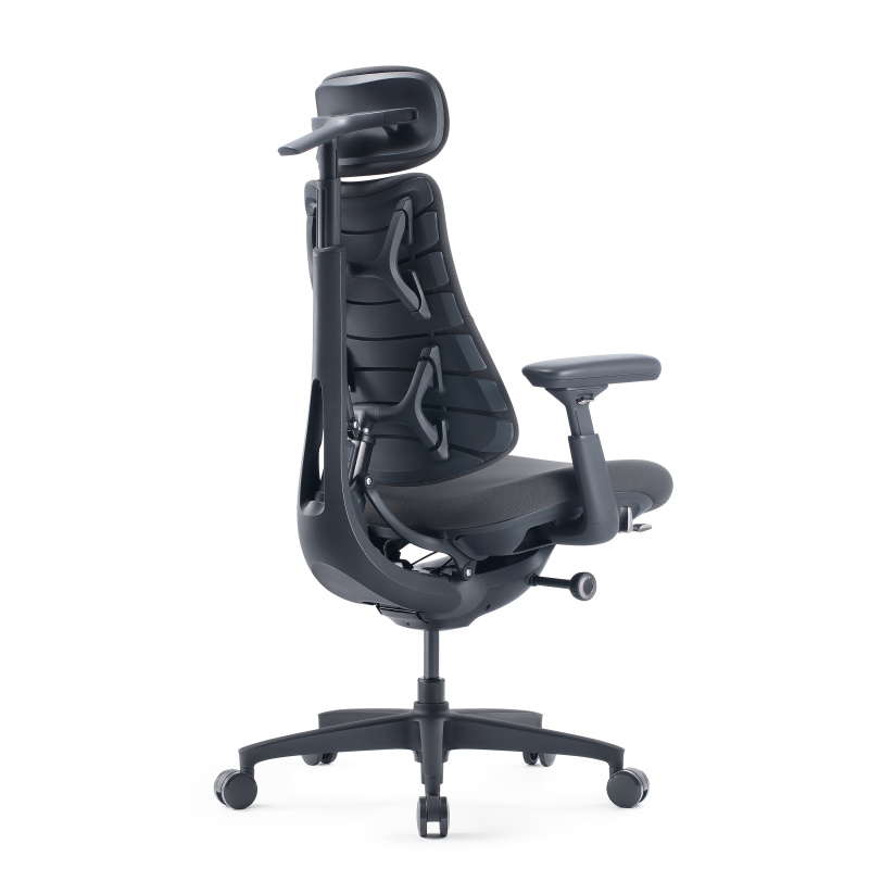 Кресло LiberNovo Dynamic Omni OC1 Gen (обновленная версия), размер 45 см, цвет Graphite, с подставкой для ног. Глобальная версия