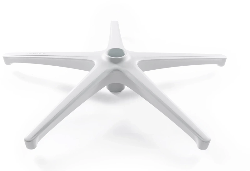 Кресло LiberNovo OC1 PRO Glacier White, 45 см, глобальная версия, с подставкой под ноги