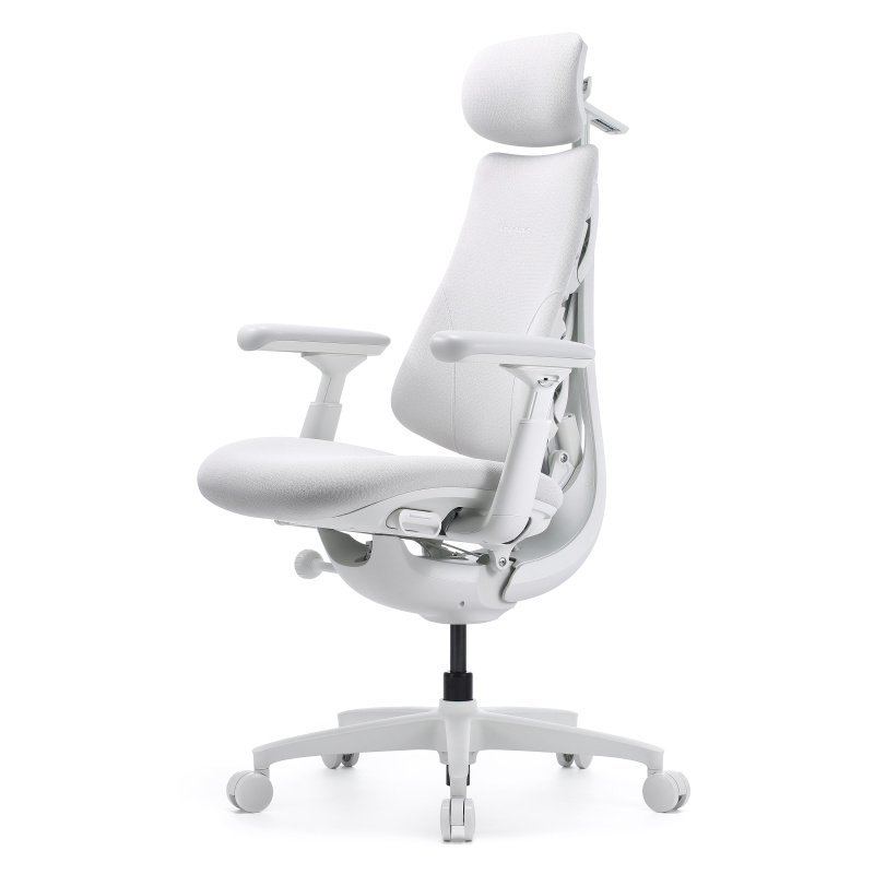 Кресло LiberNovo Dynamic Omni OC1 Gen (обновленная версия), размер 48 см, цвет Glacier, с подставкой для ног. Глобальная версия
