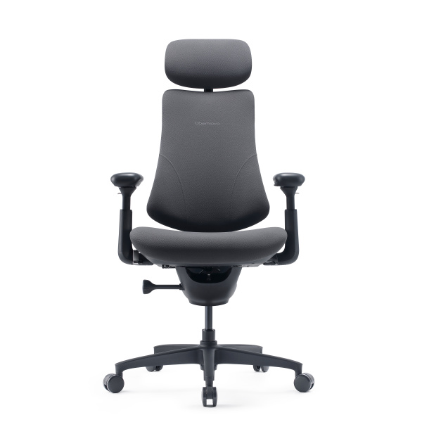 Кресло LiberNovo Dynamic Omni OC1 Gen (обновленная версия), размер 48 см, цвет Graphite, с подставкой для ног. Глобальная версия
