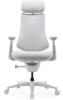 Кресло LiberNovo OC1 PRO Glacier White, 45 см, глобальная версия, с подставкой под ноги