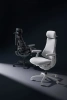 Кресло LiberNovo OC1 PRO Glacier White, 45 см, глобальная версия, с подставкой под ноги