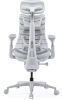 Кресло LiberNovo OC1 PRO Glacier White, 45 см, глобальная версия, с подставкой под ноги