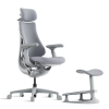 Кресло LiberNovo Omni Dynamic OC1 Space Grey, 45 см, глобальная версия, с подставкой под ноги